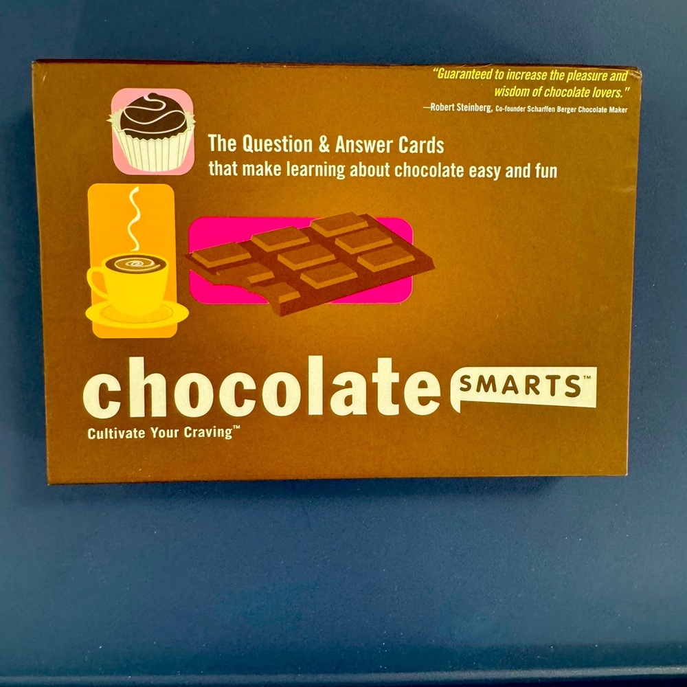Chocolate Smarts - trivia game night all about chocolate!